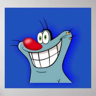 Póster Oggys Y Cucarachas