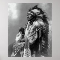 Oglala Sioux Chief Rocky Bear c. 1899