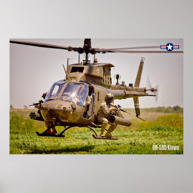 PÓSTER OH-58D KIOWA (Frente)