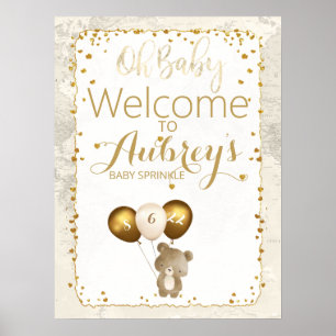 Póster Oh Bebé, bienvenida de Sprinkle