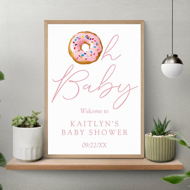 Póster Oh bebé Donut Sprinkle Chicas Bienvenidos a Baby S (Subido por el creador)