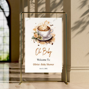 Póster Oh bebé, un bebé está preparando la bienvenida de