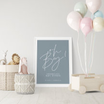 oh Boy baby showscript moderno bebé elegante