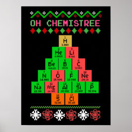 Póster Oh Chemistree - Navidades Feo Susurran Para Los Qu
