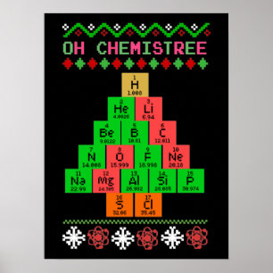 Póster Oh Chemistree - Navidades Feo Susurran Para Los Qu