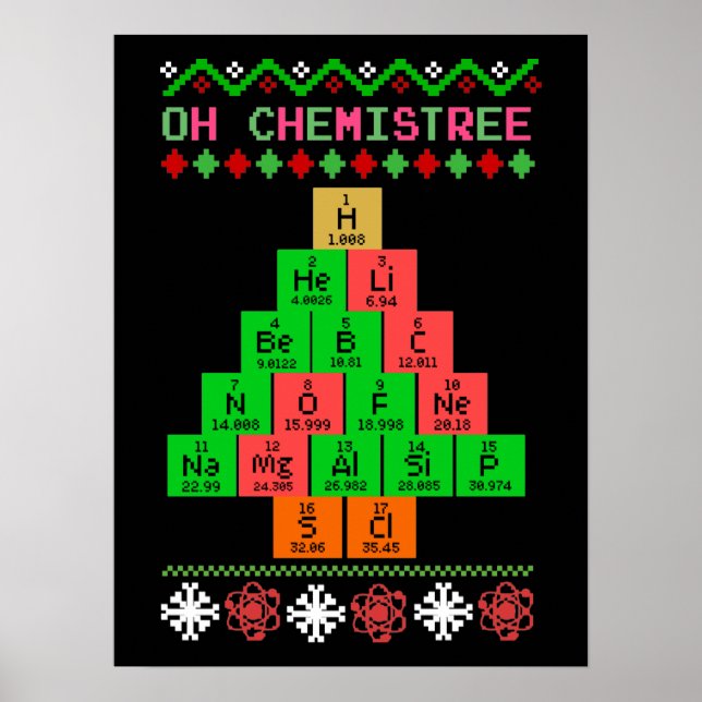Póster Oh Chemistree - Navidades Feo Susurran Para Los Qu (Frente)