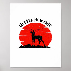 Póster Oh Ciervo Estilo Lindo