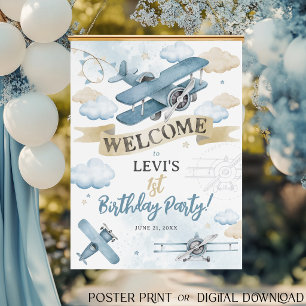 Póster Oh Cómo Vuela el Tiempo Bienvenidos a la Fiesta de