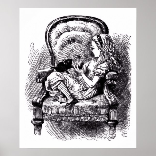 Póster Oh, Cosa Pequeña Malvada (1871) (Frente)