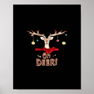 Póster Oh Deer Clásico Ambiente