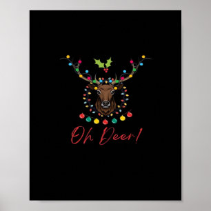 Póster Oh Deer Estética Moderna