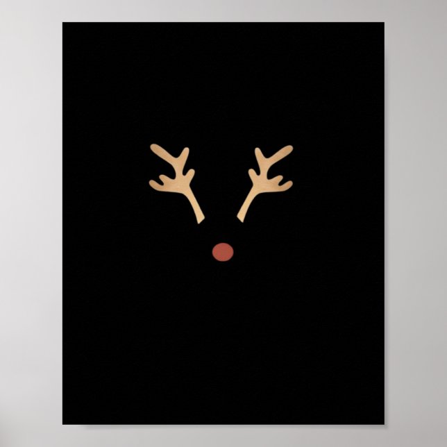 Póster Oh Deer Playful Artistic Expression  (Frente)