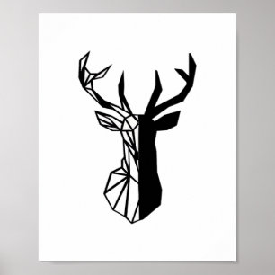 Póster Oh Deer Soft Minimal Vibe