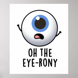 Póster Oh, El Divertido Pun De Ojo