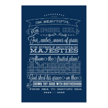 oh hermoso, para los cielos espaciosos