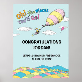 Póster ¡Oh, los lugares a los que vas! Graduación