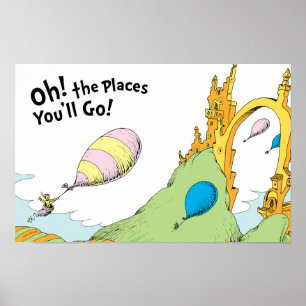 Póster ¡Oh, los lugares que irás!