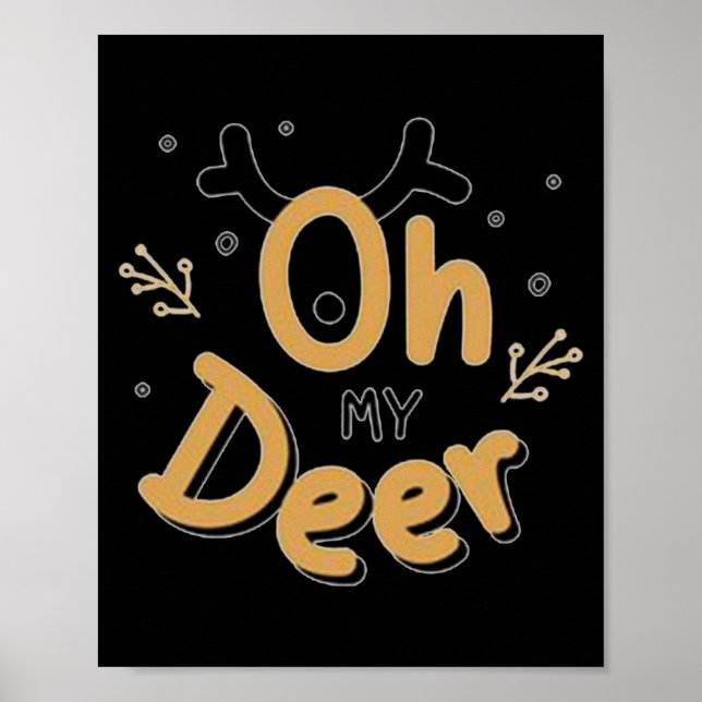 Póster Oh My Deer  (Frente)