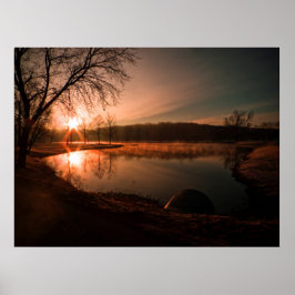 Póster ¡Oh, qué hermoso amanecer!