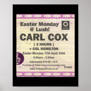 Póster Oh Sí Oh Sí Oh Sí Sí Portrush Ticket Pegatina