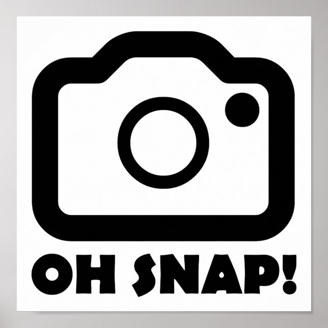 Póster Oh Snap Funny Poster (Frente)
