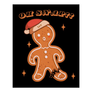 Póster ¡OH SNAP! navidades graciosos