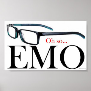 Póster Oh So Emo