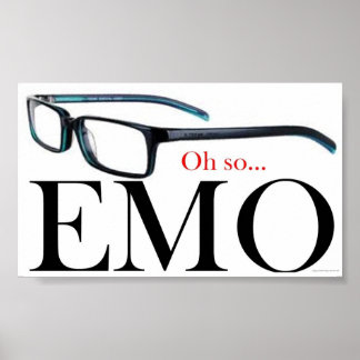 Póster Oh So Emo
