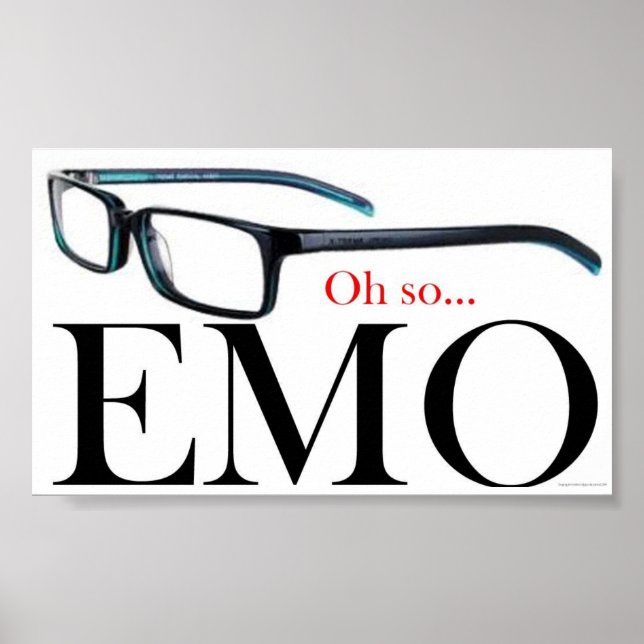 Póster Oh So Emo (Frente)