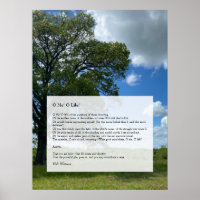 ¡Oh, yo! ¡Oh, vida! Poema Walt Whitman, árbol y ci