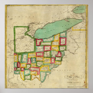 Póster Ohio Atlas