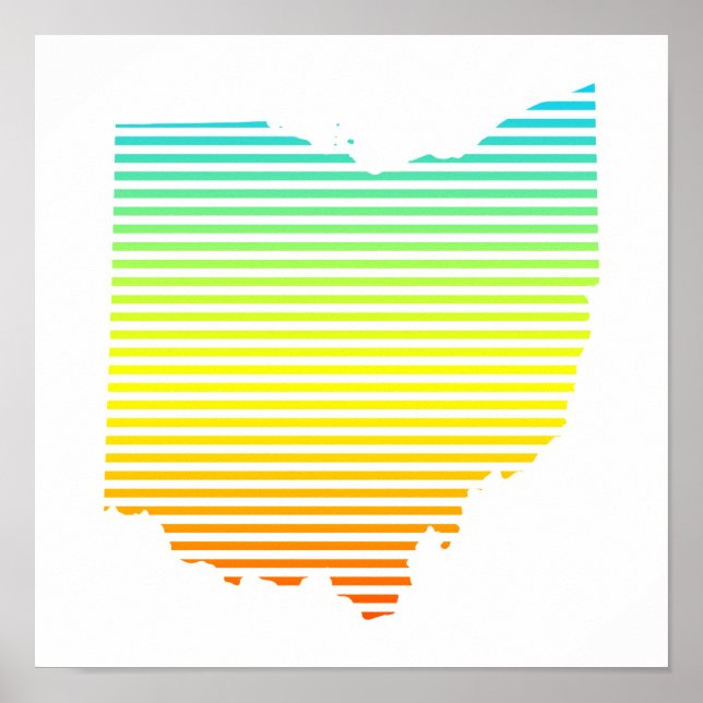 Póster ohio chill fade (Frente)