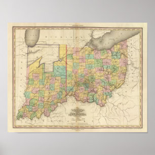 Póster Ohio e Indiana