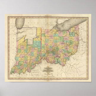 Póster Ohio e Indiana