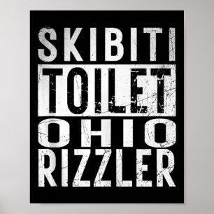 Póster Ohio Rizzler Gen Alpha Influencia
