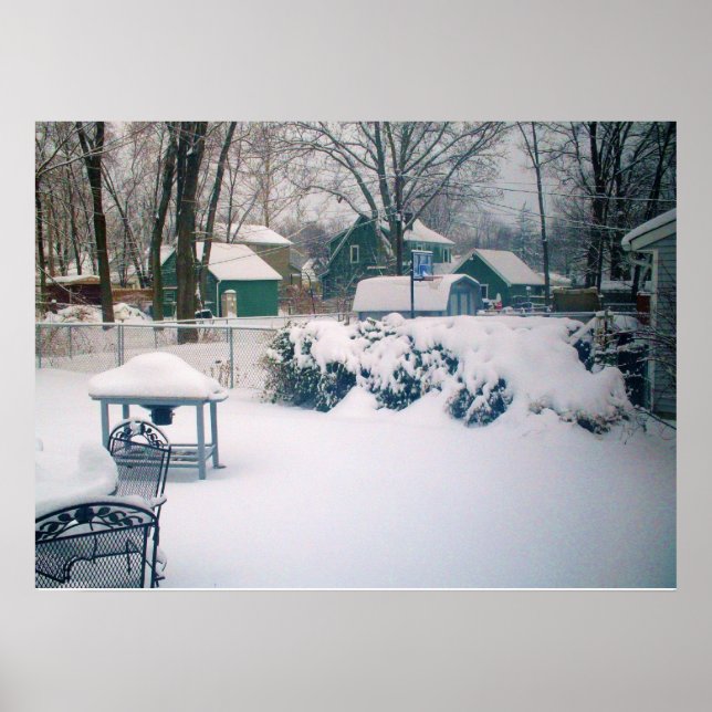 Póster OHIO SNOW poster (Frente)