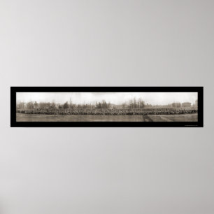 Póster Ohio State Columbus OH Photo 1912