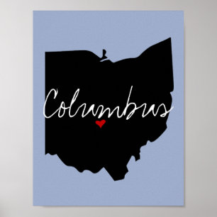 Póster Ohio Town