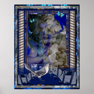 Póster Ohush Little Baby No Digas Una Palabra