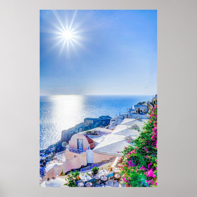 Póster oia-417822 oia-417822 oia santorini grecia de vera (Frente)
