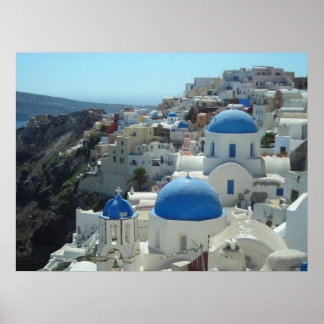 Póster Oia, Santorini