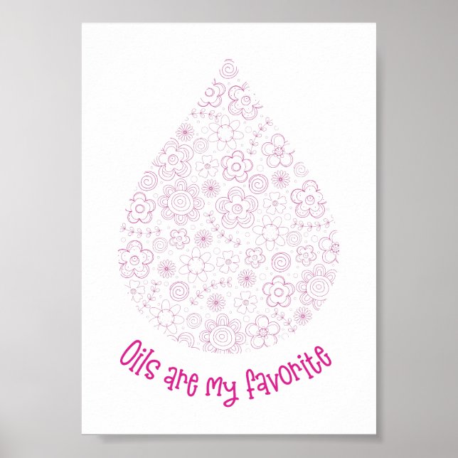 Póster Oils are My Favorite poster (Frente)