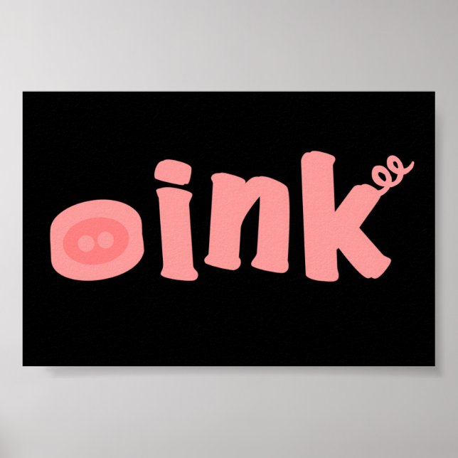 Póster ¡Oink! (Frente)