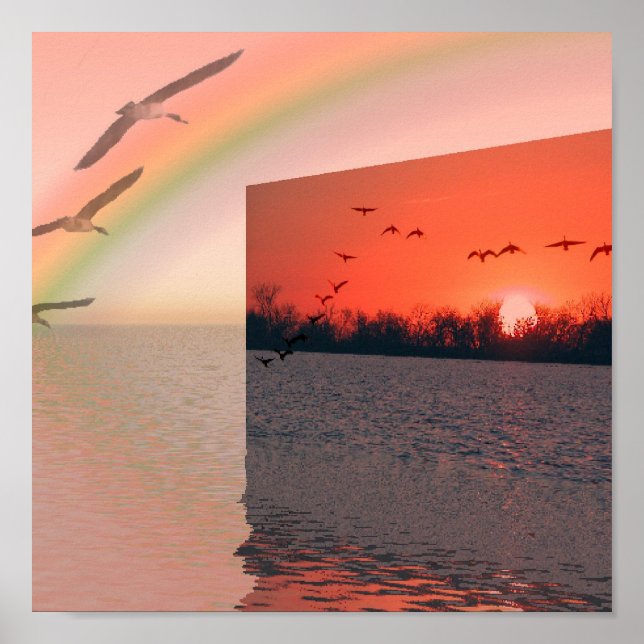 Póster Ojalá pudiera volar (Frente)