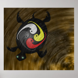Póster Ojibway Miskwaadesi