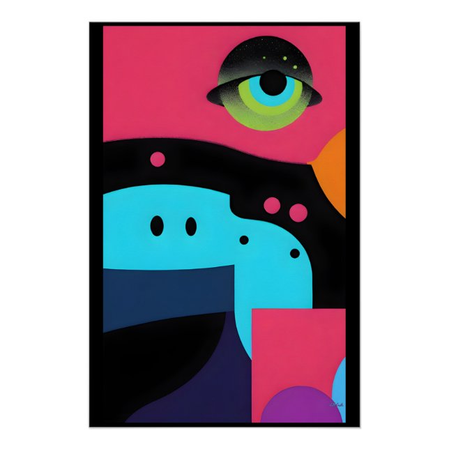 Póster Ojo Acepta Aceptación Radical (Anverso)