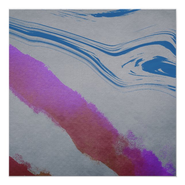 Póster Ojo azul (Anverso)