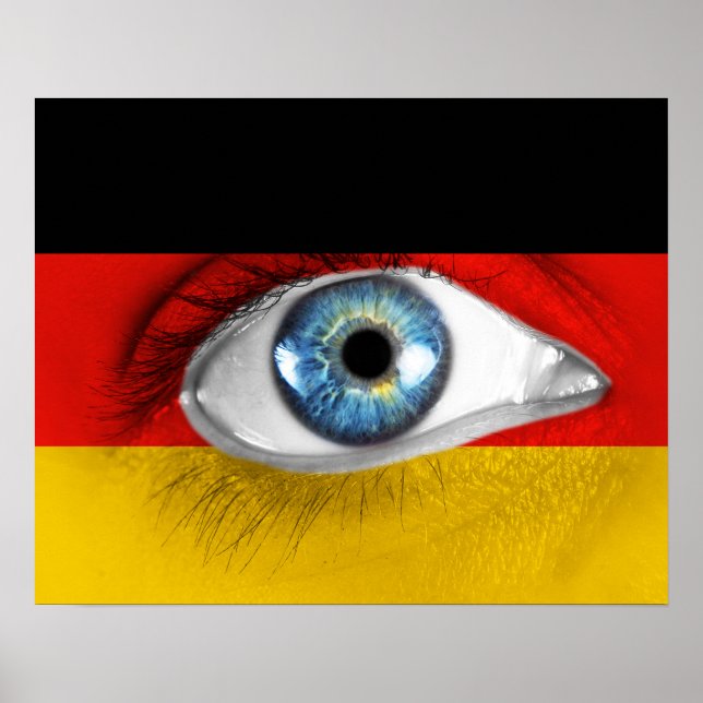 Póster Ojo de Alemania (Frente)
