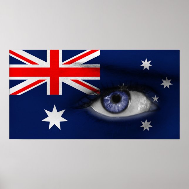 Póster Ojo de Australia (Frente)