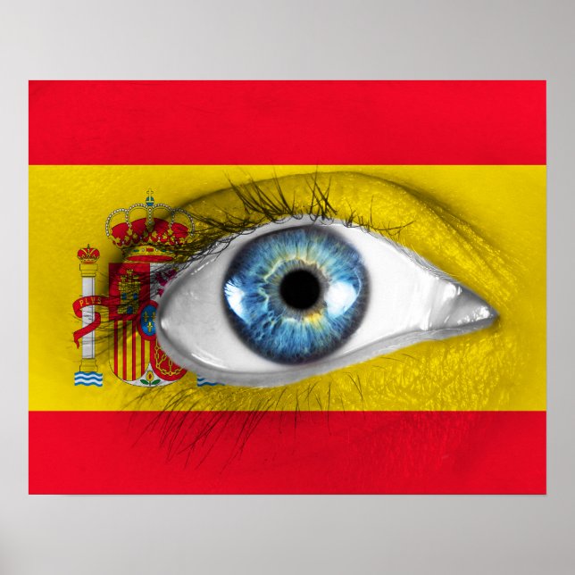 Póster Ojo de España (Frente)